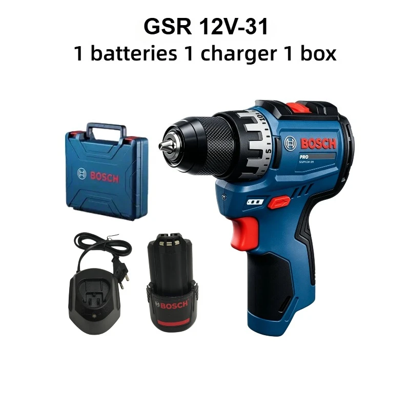 Heavy Equipment And Machinery - สว่านไร้สาย Bosch Professional GSR 12V-31 ไขควงไฟฟ้า