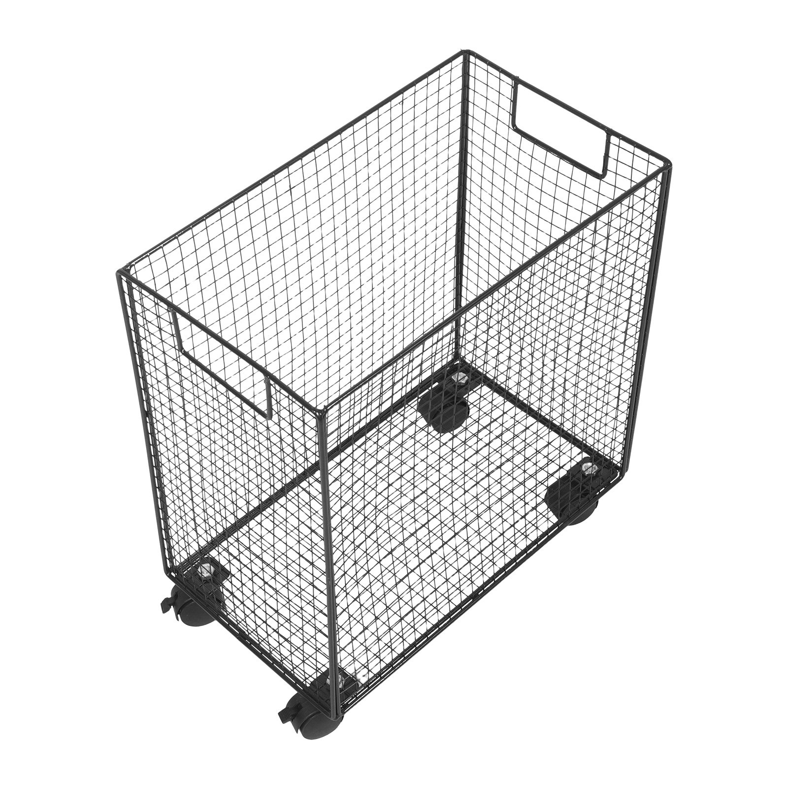 Heavy Equipment Storage - ชั้นวางเก็บเสื่อโยคะแบบเคลื่อนย้ายได้พร้อมล้อ รถเข็นอุปกรณ์ออกกำลังกาย ตะกร้าเก็บอุปกรณ์ โฟมโรลเลอร์ ดัมเบลล์