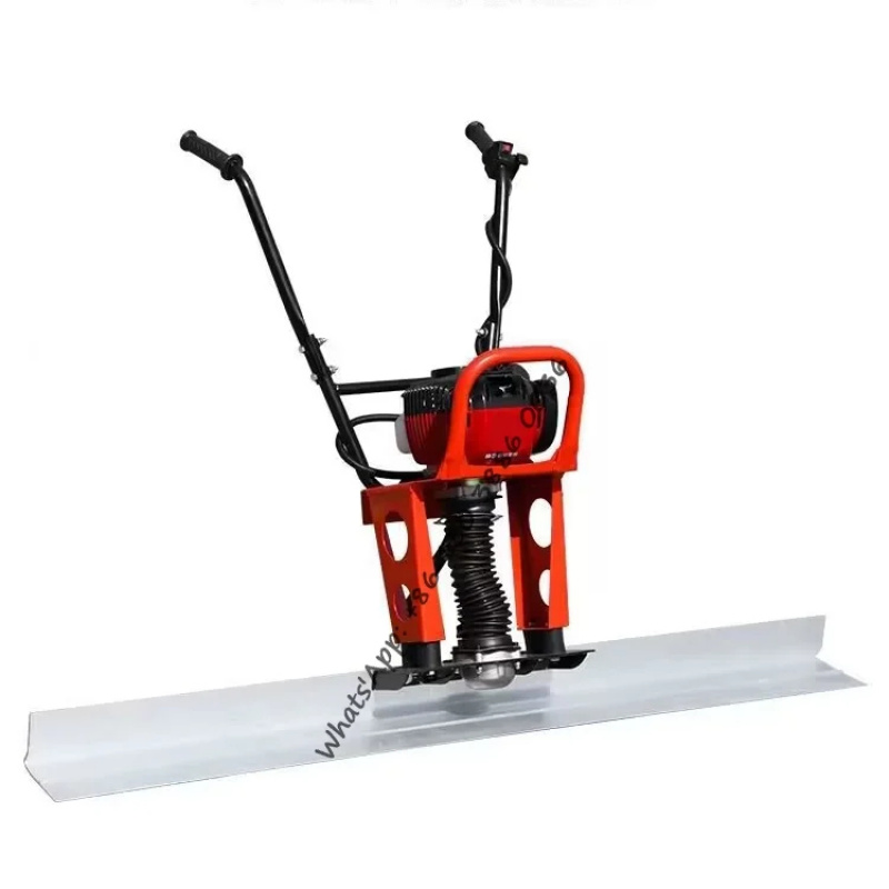 Concrete Vibrator - โรงงานจำหน่ายเครื่องสั่นคอนกรีตแบบพกพาชนิดเข็นด้วยมือ และไม้บรรทัดสั่นคอนกรีตแบบใช้พลังงาน ขนาด 1 ม. 1.5