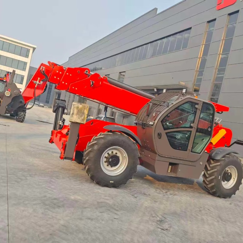 Telescopic Handler Boom - รถยกแบบยืดหดได้รุ่นใหม่ โครงสร้างปรับปรุง บูมยืดหดได้ที่มั่นคง เครื่องจักรสำหรับงานวิศวกรรม รถยกแบบยืดหดได้