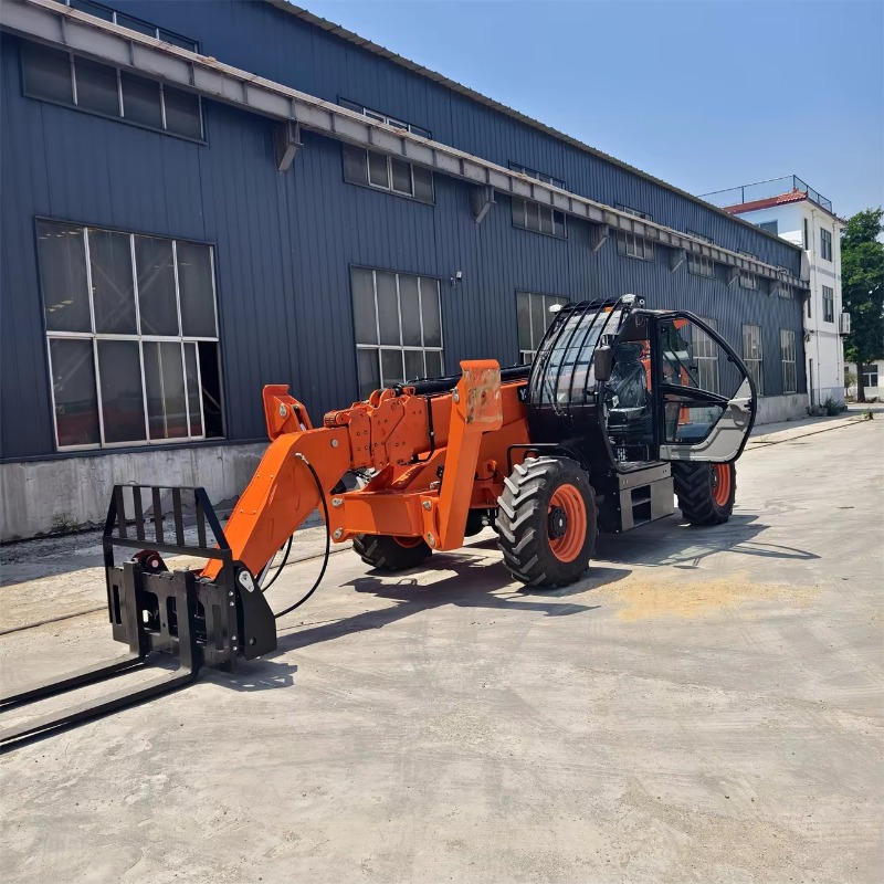 Telescopic Handler Boom - รถยกเทเลสโคปิกอัตโนมัติ 8 ตัน ยี่ห้อจีน รุ่นอเนกประสงค์ พร้อมบูมแบบล้อ