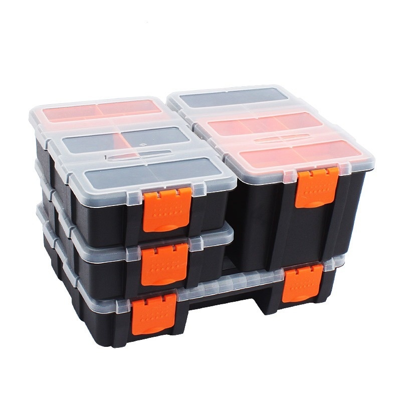 Heavy Equipment Storage - กล่องเก็บชิ้นส่วนอิเล็กทรอนิกส์ตารางสกรูชิ้นส่วนพาร์ทิชันกล่องชิ้นส่วนโรงรถซ่อมOrganizerเครื่องมือหลายกล่องเครื่องมือฮาร์ดแวร์