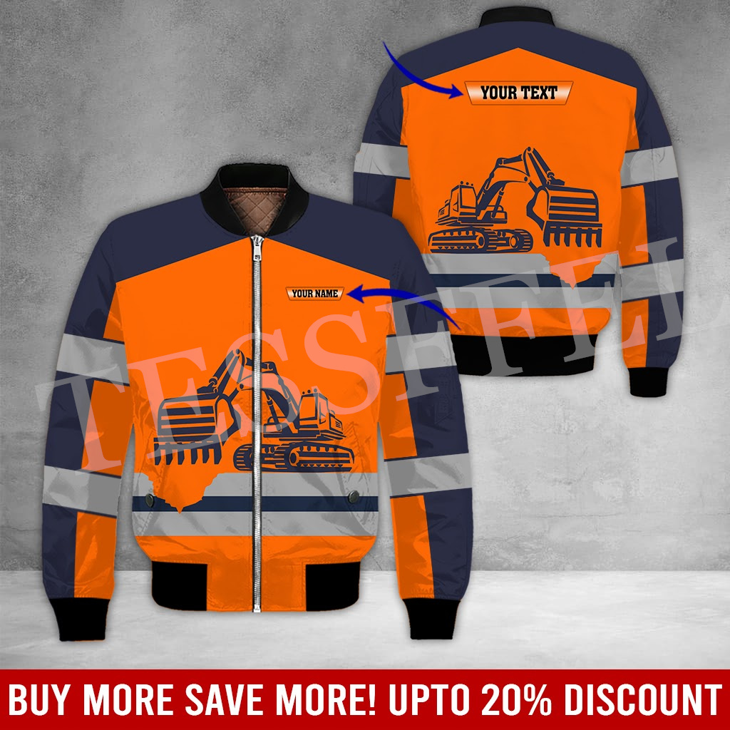 Custom Name Cosplay Worker Hea - Heavy Equipment Names บทวิจารณ์และราคา