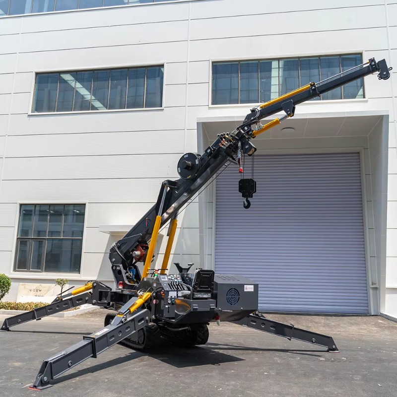 รถเครนขนาดเล็กแบบไฮดรอลิกไฟฟ้า - Heavy Equipment Crane บทวิจารณ์และราคา