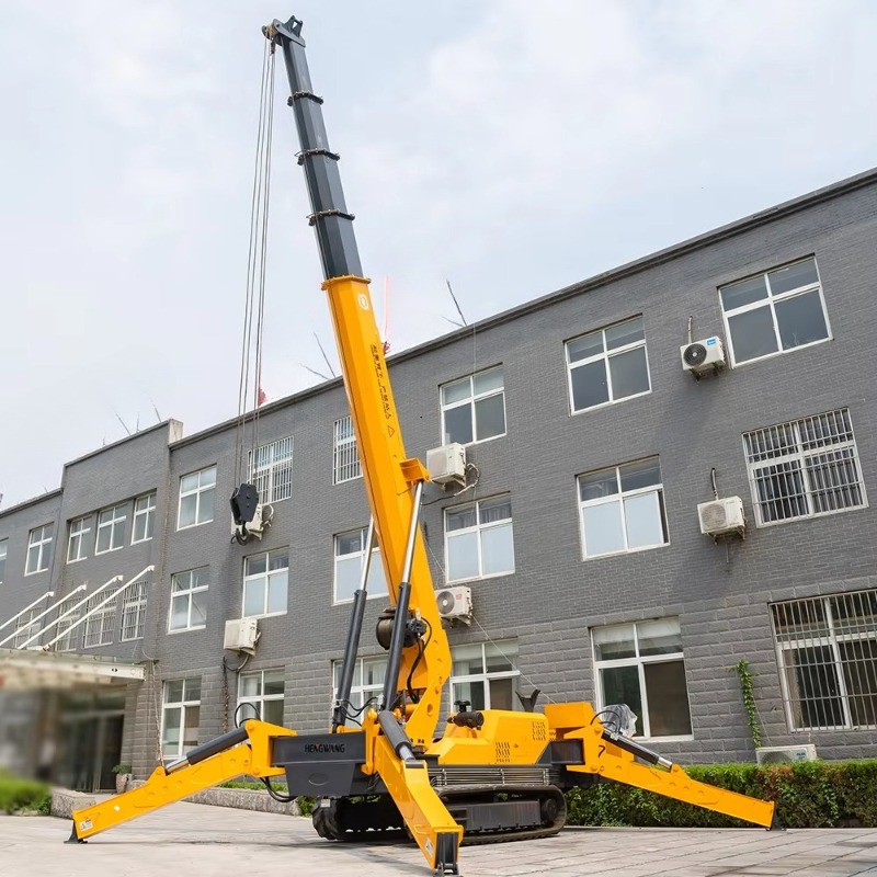 รถเครนขนาดเล็กแบบไฮดรอลิกไฟฟ้า - Heavy Equipment Crane บทวิจารณ์และราคา