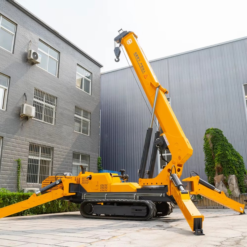 รถเครนขนาดเล็กแบบไฮดรอลิกไฟฟ้า - Heavy Equipment Crane บทวิจารณ์และราคา