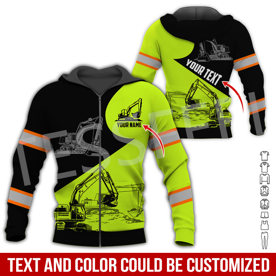 X38มีฮู้ดเสื้อแจ็คเก็ตฮาราจูกุ - Heavy Equipment Names บทวิจารณ์และราคา