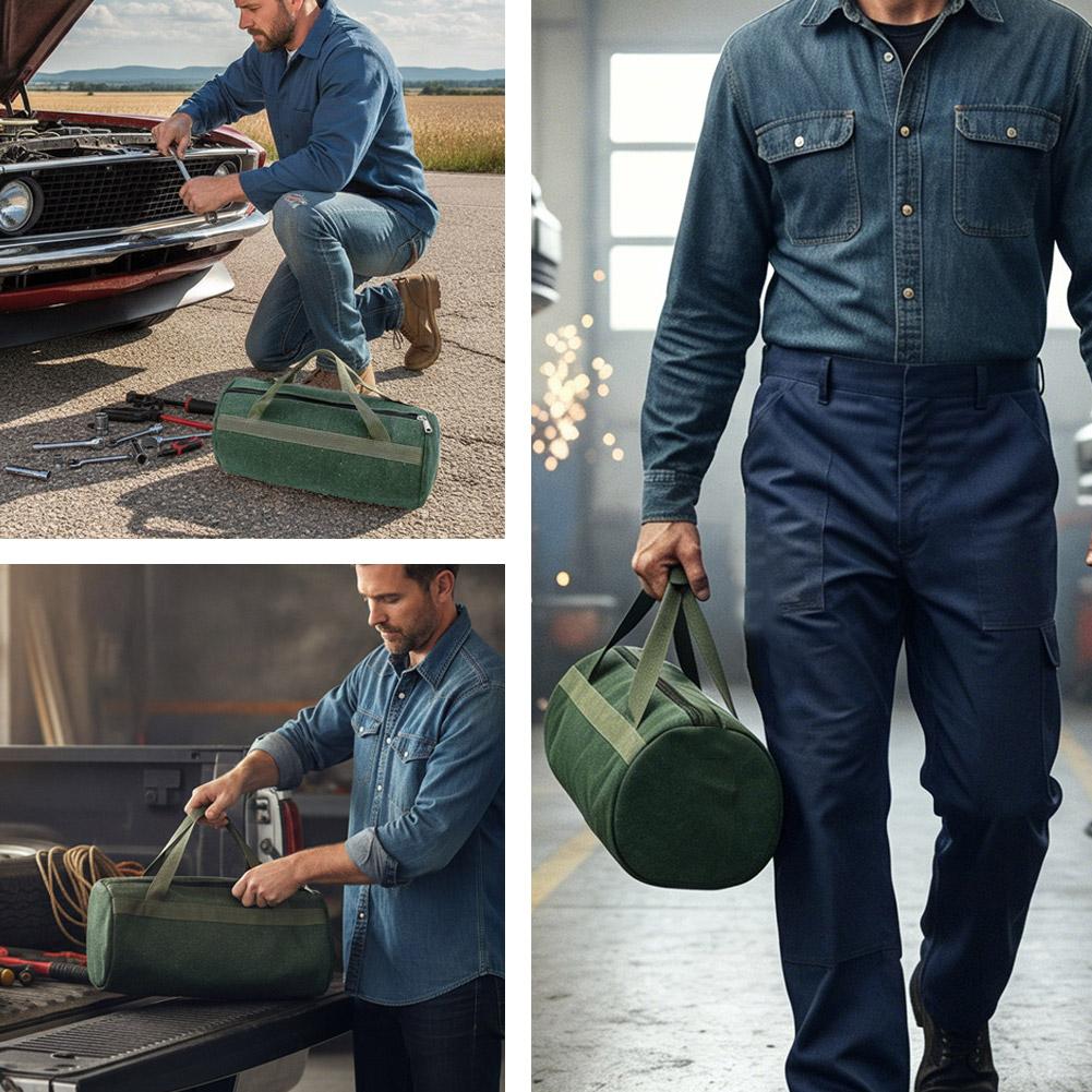 กระเป๋าเครื่องมือทรงกระบอกผ้าใ - Heavy Equipment Storage บทวิจารณ์และราคา