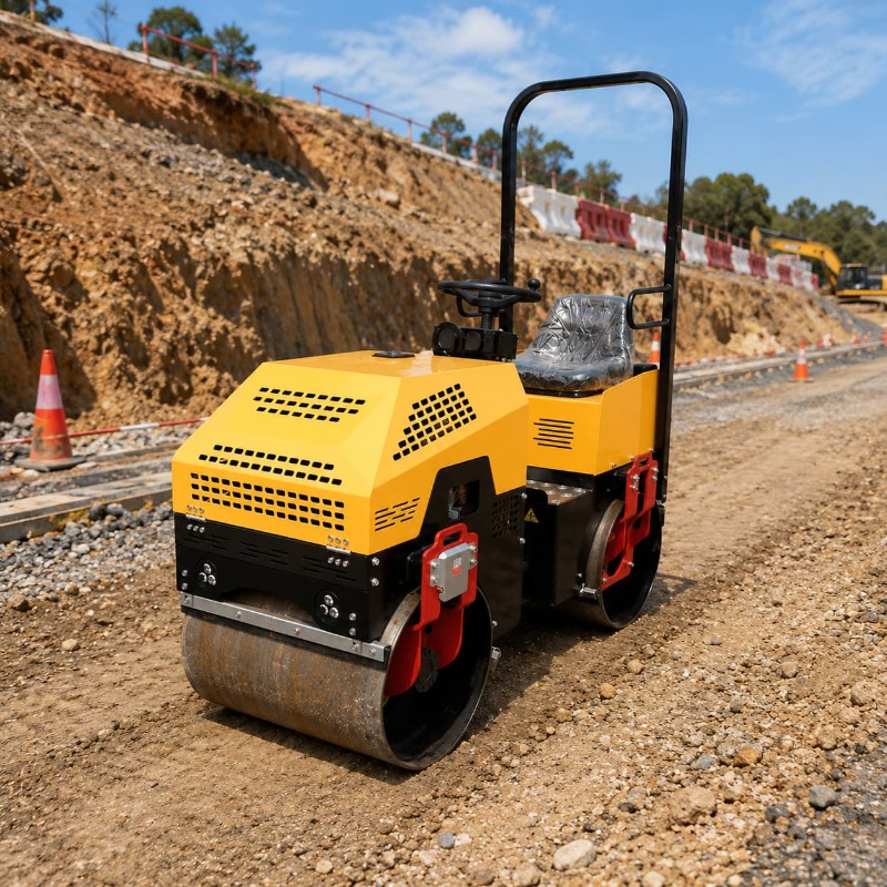 รถบดถนนแบบสั่นสะเทือนสองล้อ สำ - Heavy Equipment And Machinery บทวิจารณ์และราคา