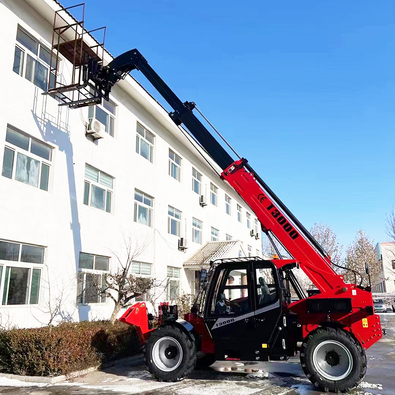 รถบรรทุกใหม่ของจีน รุ่น 3 ตัน  - Telescopic Handler Boom บทวิจารณ์และราคา