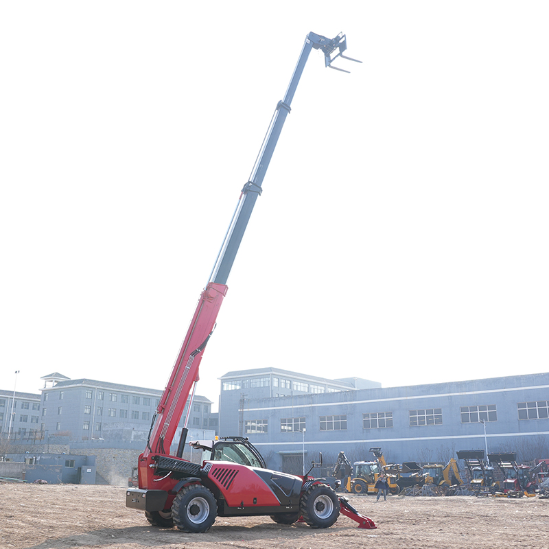 รถยกเทเลสโคปิคบรรทุกหนัก 10 ตั - Telescopic Handler Boom บทวิจารณ์และราคา