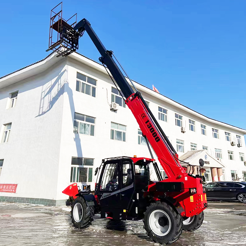 รถยกบูมแบบยืดไสลด์ได้ ขับเคลื่ - Telescopic Handler Boom บทวิจารณ์และราคา
