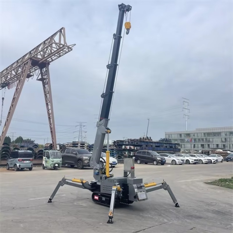 รถเครนขนาดเล็กแบบพับได้ ควบคุม - Heavy Equipment Crane บทวิจารณ์และราคา