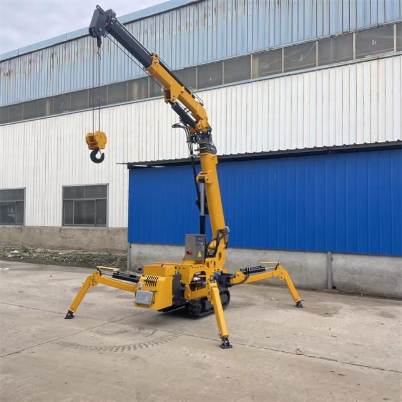 รถเครนขนาดเล็กแบบพับได้ ควบคุม - Heavy Equipment Crane บทวิจารณ์และราคา