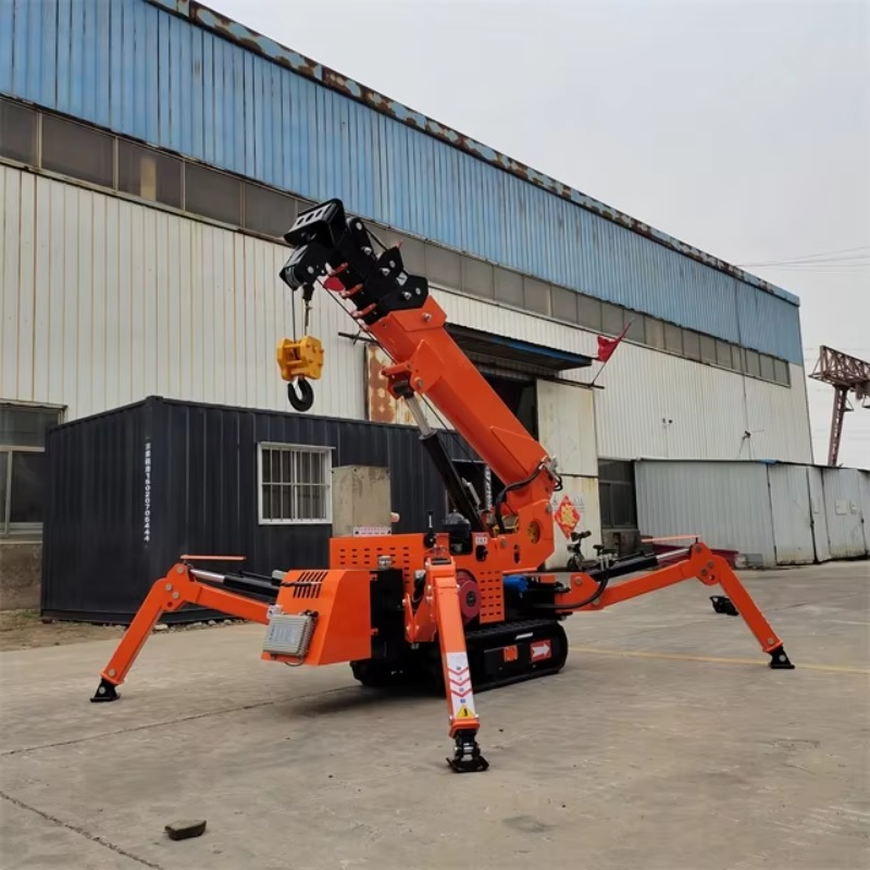 รถเครนขนาดเล็กแบบพับได้ ควบคุม - Heavy Equipment Crane บทวิจารณ์และราคา
