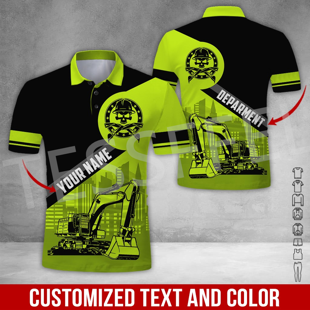 เสื้อโปโลแขนสั้นเสื้อฮาราจูกุพ - Heavy Equipment Crane บทวิจารณ์และราคา
