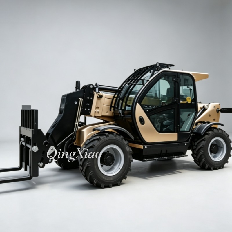รถยกโฟบ 4x4 แบบแขนยืดได้ พร้อม - Telescopic Handler Boom บทวิจารณ์และราคา