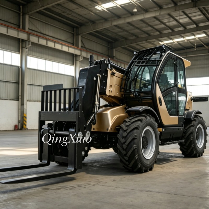 รถยกโฟบ 4x4 แบบแขนยืดได้ พร้อม - Telescopic Handler Boom บทวิจารณ์และราคา