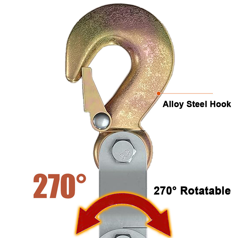 รอกสลิงแบบหมุนได้270 ° เครนเชื - Heavy Equipment Crane บทวิจารณ์และราคา