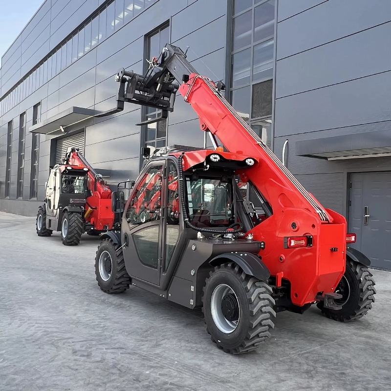 รถยกเทเลสโคปิคแบบปรับแต่งได้ ข - Telescopic Handler Boom บทวิจารณ์และราคา