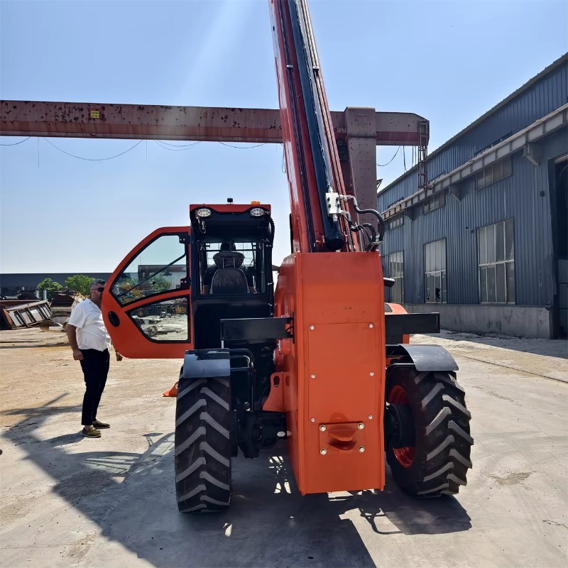 รถยกเทเลสโคปิกอัตโนมัติ 8 ตัน  - Telescopic Handler Boom บทวิจารณ์และราคา