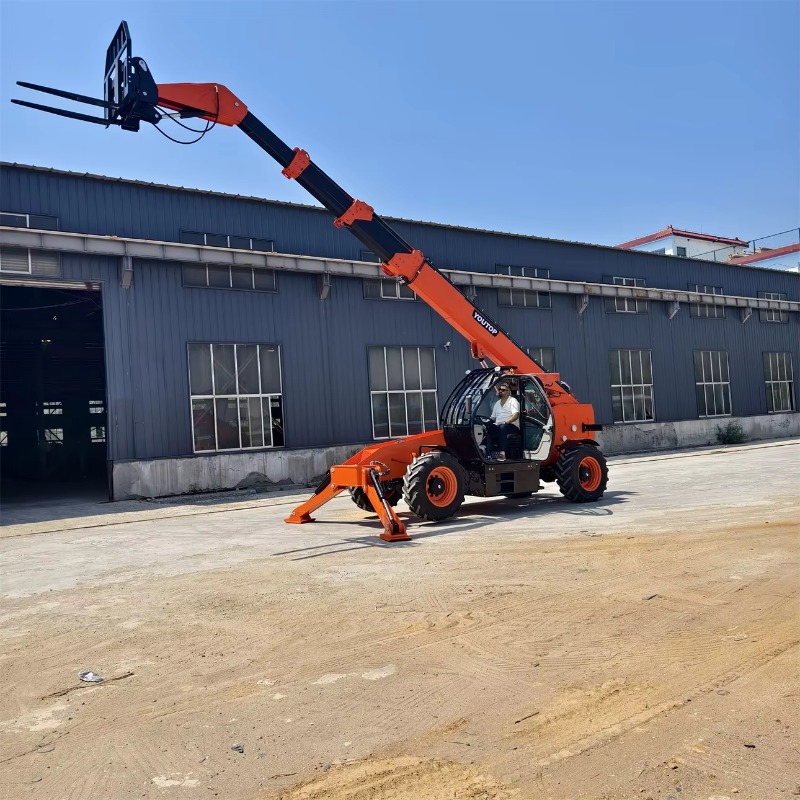 รถยกเทเลสโคปิกอัตโนมัติ 8 ตัน  - Telescopic Handler Boom บทวิจารณ์และราคา