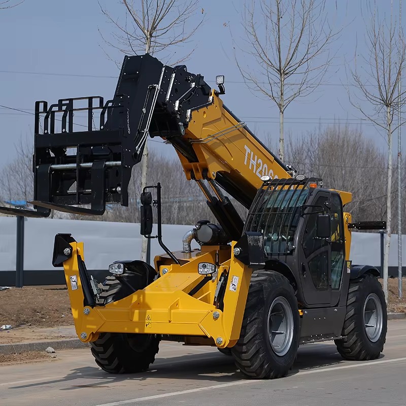 รถเทเลแฮนด์เลอร์ใหม่ เครนไฮดรอ - Telescopic Handler Boom บทวิจารณ์และราคา
