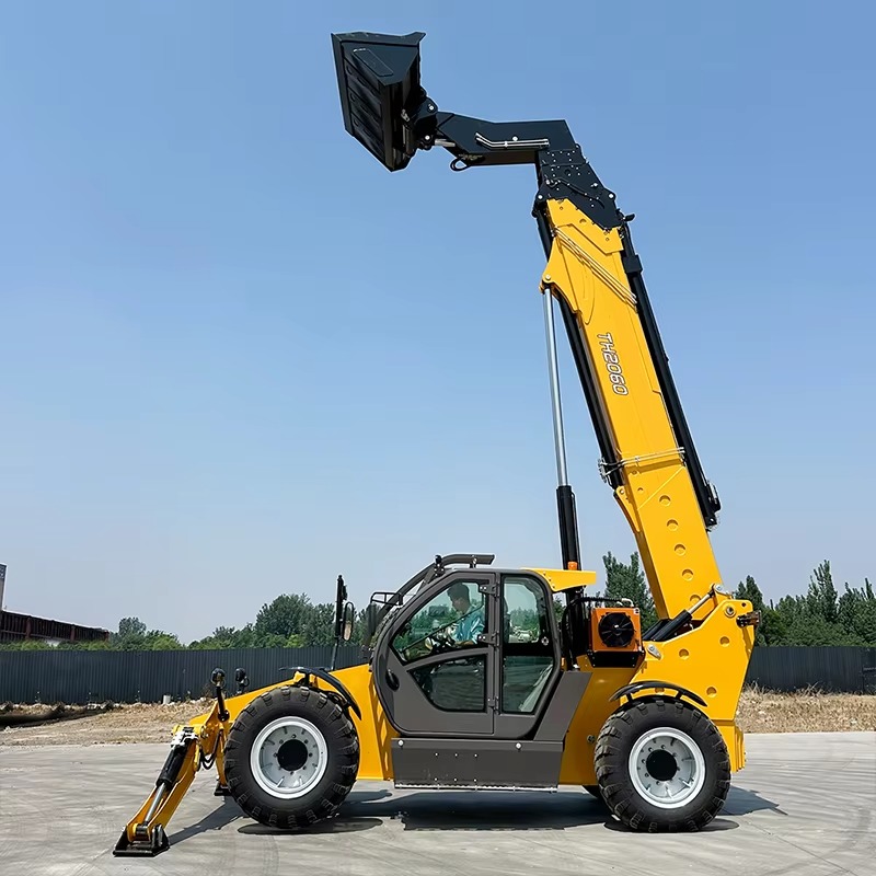 รถเทเลแฮนด์เลอร์ใหม่ เครนไฮดรอ - Telescopic Handler Boom บทวิจารณ์และราคา