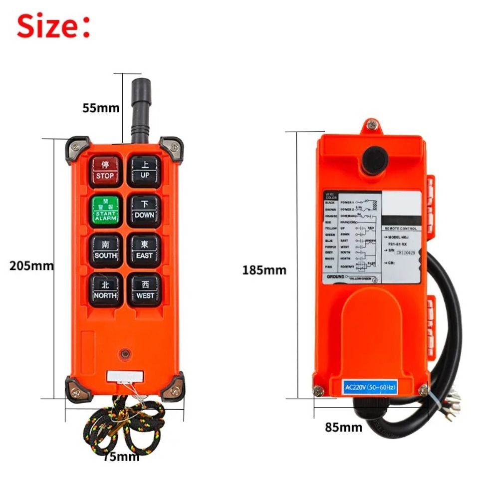 F21-E1B ไร้สายเครนรีโมทคอนโทรล - Heavy Equipment Crane บทวิจารณ์และราคา