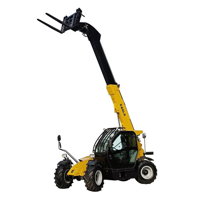 รถยกเทเลสโคปิคยี่ห้อ EAGLE ขับ - Telescopic Handler Boom บทวิจารณ์และราคา