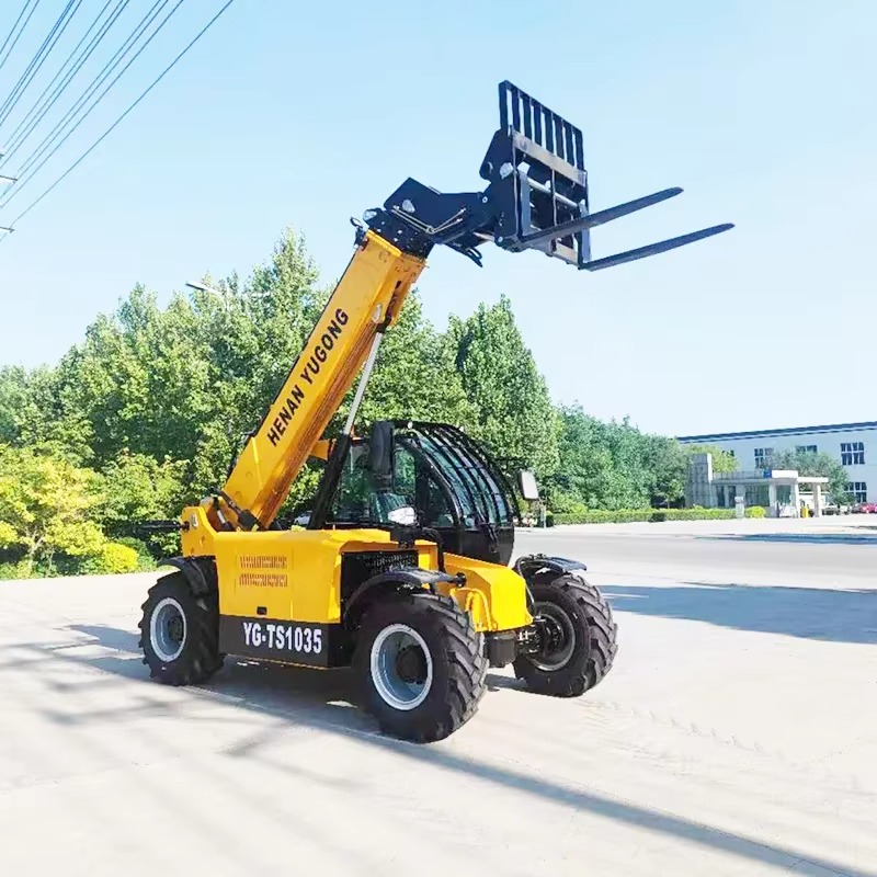 รถยกแบบเทเลสโคปิค 40 ฟุต ดีเซล - Telescopic Handler Boom บทวิจารณ์และราคา