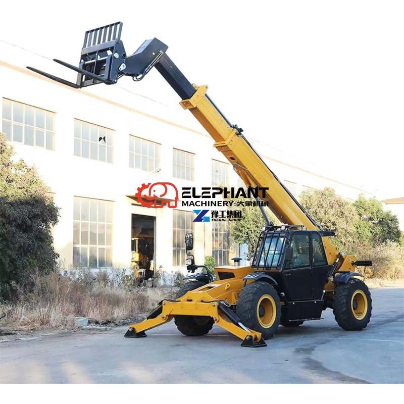 รถยกเทเลแฮนด์เลอร์ 4 ตัน 14 เม - Telescopic Handler Boom บทวิจารณ์และราคา
